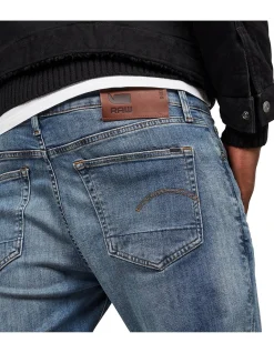 3301 Slim Mid Waist Stretch Denim Jeans