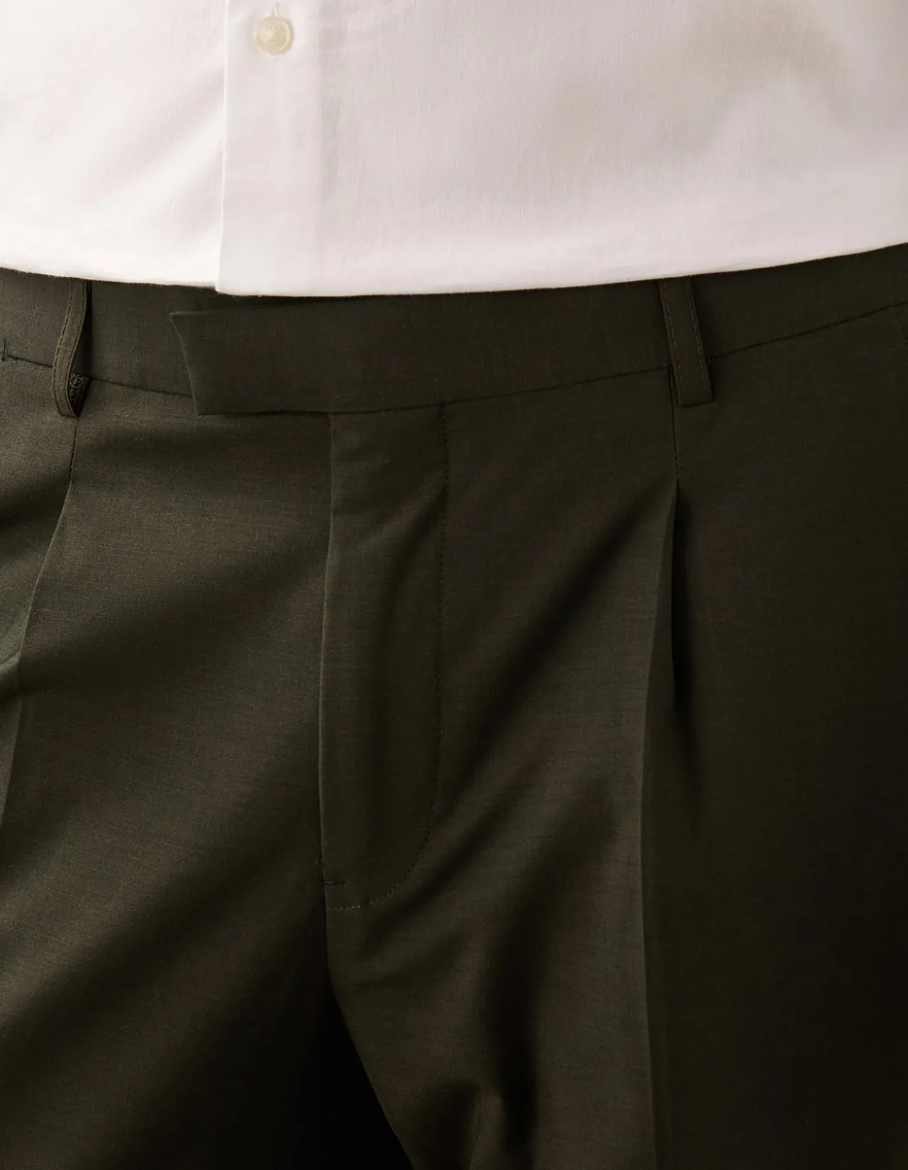 SLIM SUIT PANT PLAIN