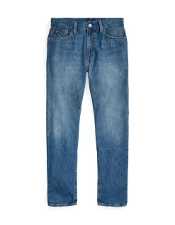 Slim Tapered Jean with Light Wash
