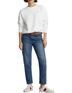 Slim Tapered Jean with Light Wash