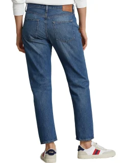 Slim Tapered Jean with Light Wash