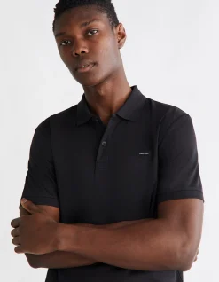 SMOOTH COTTON SLIM POLO