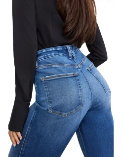Soft Tech Good Skate High Rise Wide Leg Jeans