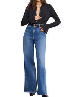 Soft Tech Good Skate High Rise Wide Leg Jeans