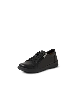 SOLAR W ZR BLACK BLACK SOLE LEATHER