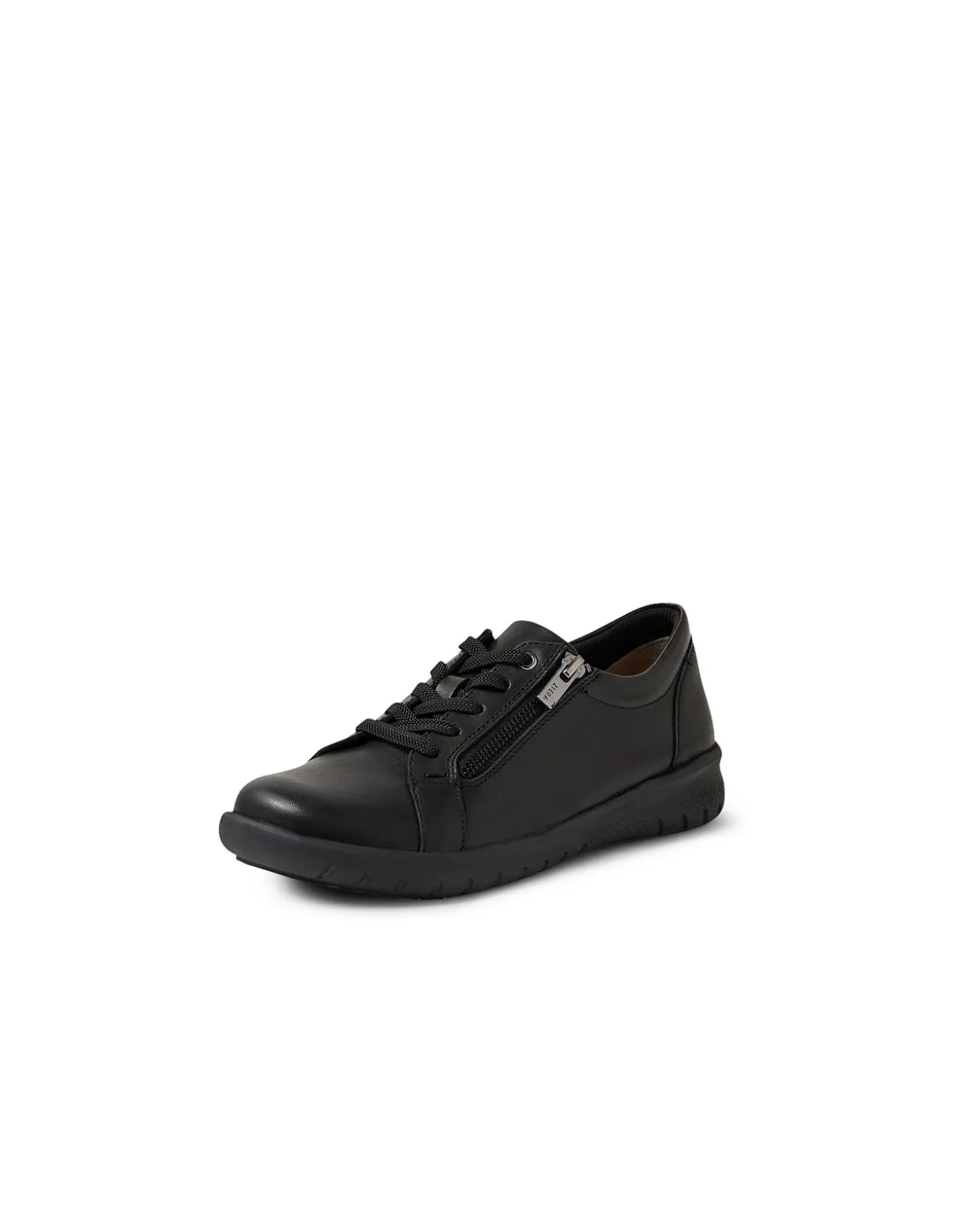 SOLAR W ZR BLACK BLACK SOLE LEATHER