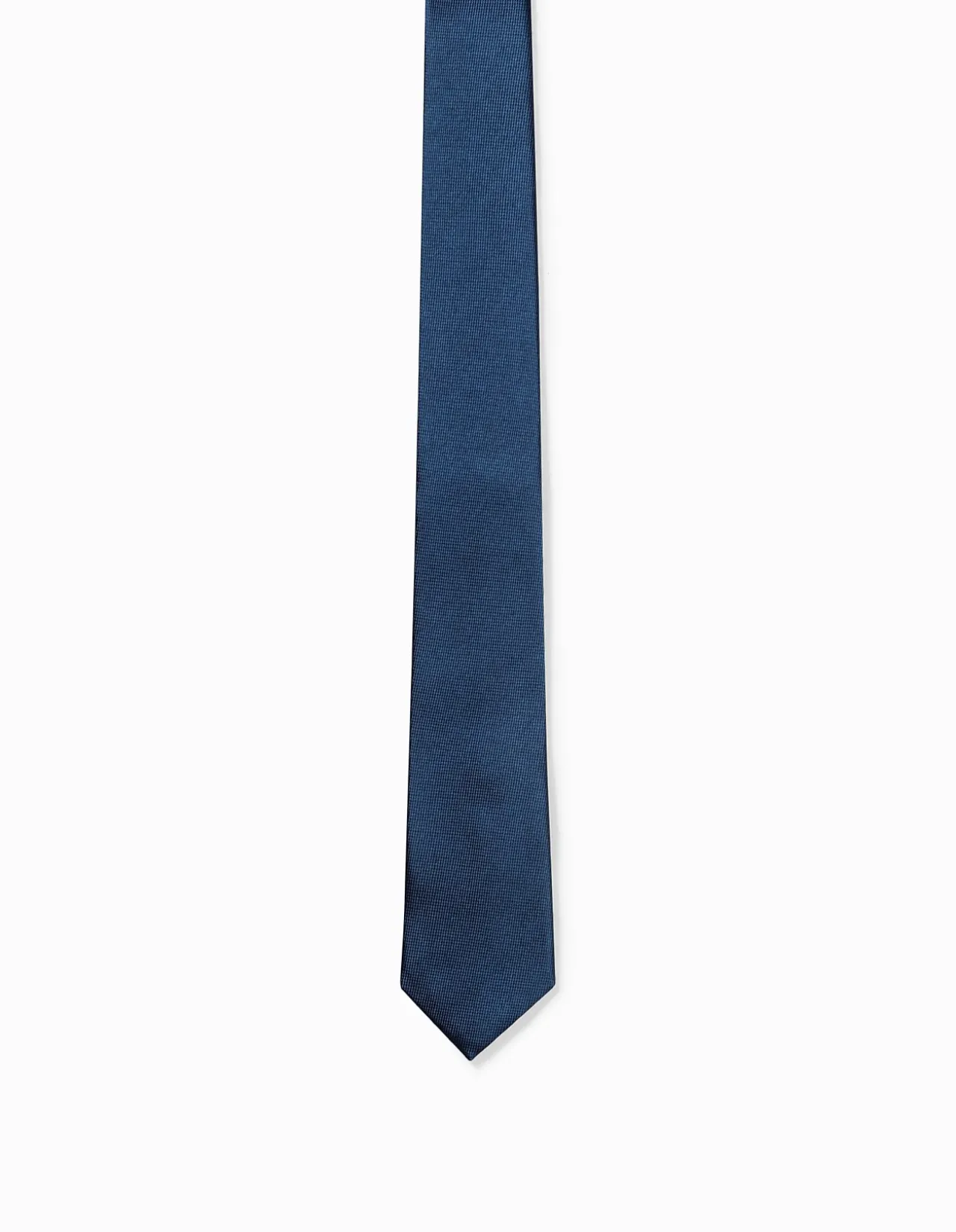 Solid Slim 7 cm Navy Tie