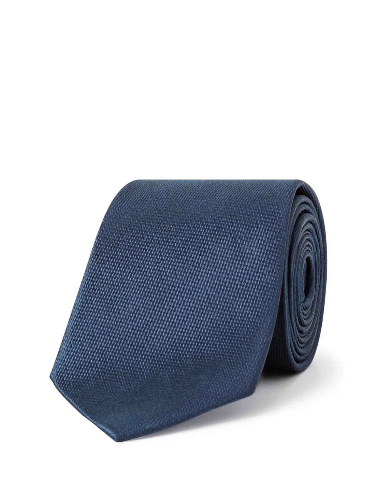 Solid Slim 7 cm Navy Tie