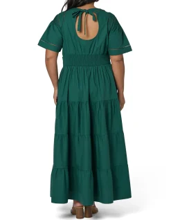 SOMETHING FOR OLIVIA - ABBY LINEN MAXI DRESS