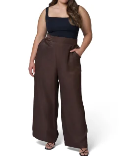 SOMETHING 4 OLIVIA-ISLA SATIN PANT