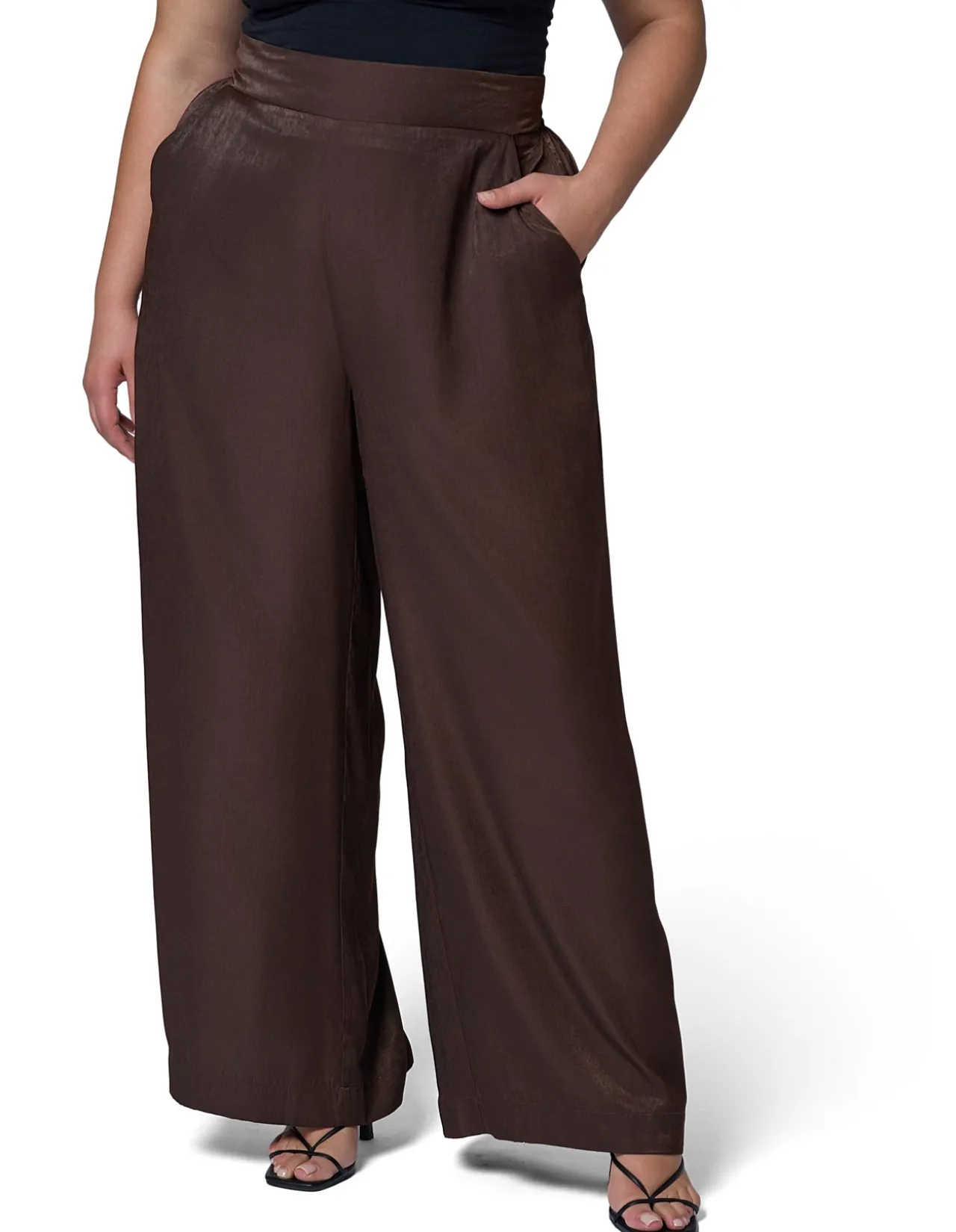 SOMETHING 4 OLIVIA-ISLA SATIN PANT