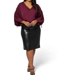 SOMETHING 4 OLIVIA-ZILAH BLOUSE