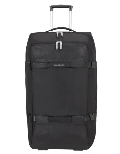 Sonora 82cm Wheeled Large Duffle Bag Black