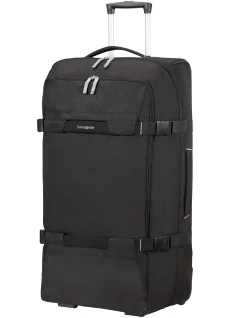 Sonora 82cm Wheeled Large Duffle Bag Black