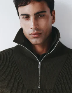 SOREN QUARTER ZIP KNIT