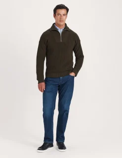 SOREN QUARTER ZIP KNIT