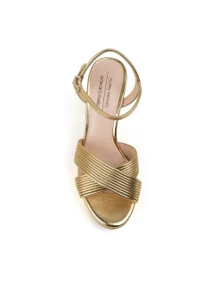 SORROW110 TUBED CROSSOVER PLATFORM SANDAL