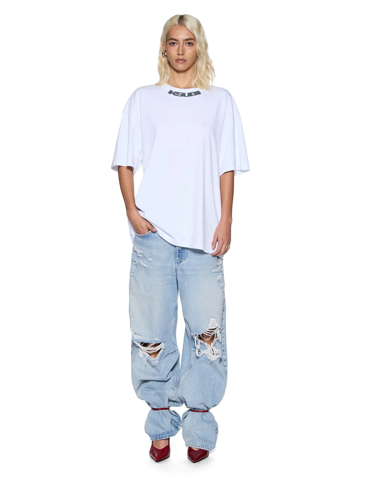 Sott Stamp Boyfriend Short Sleeve T-Shirt