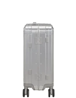 Soundbox Aluminium 55cm Small Carry-On Suitcase Silver
