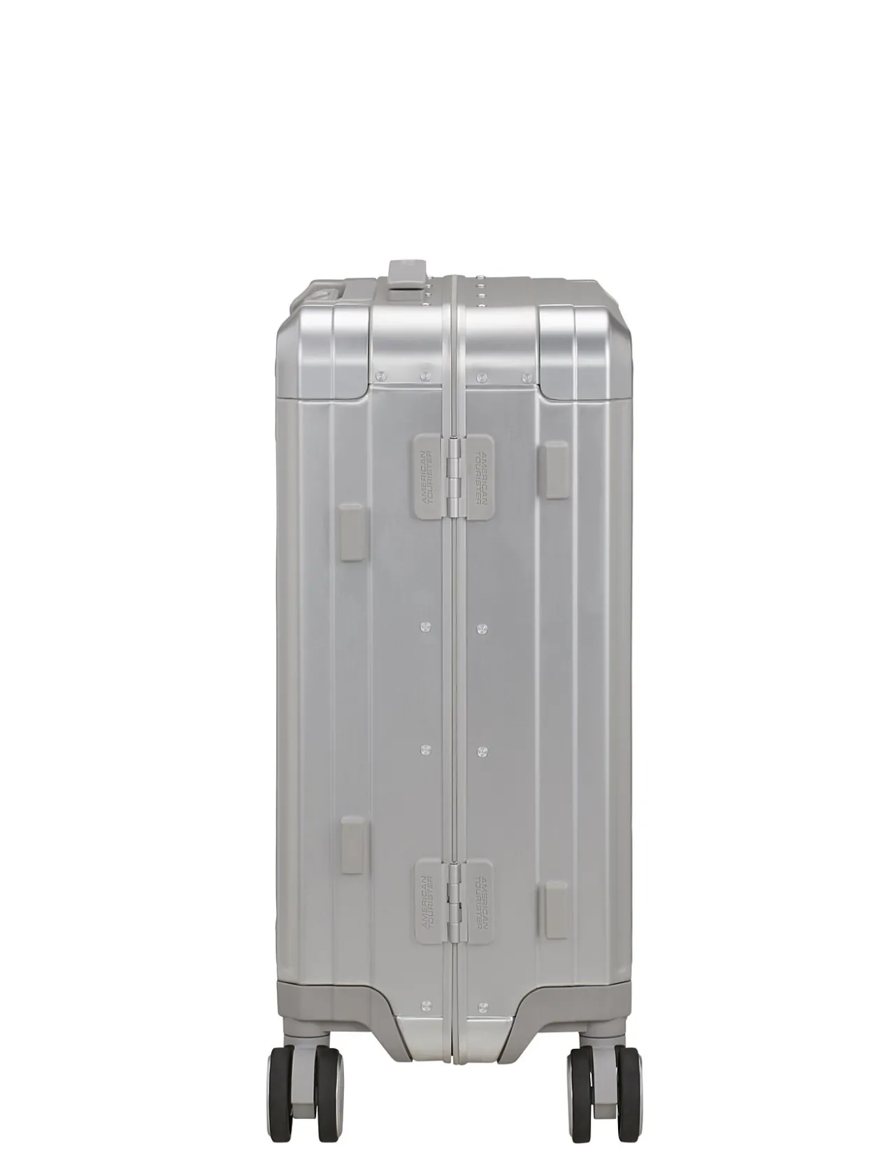 Soundbox Aluminium 55cm Small Carry-On Suitcase Silver