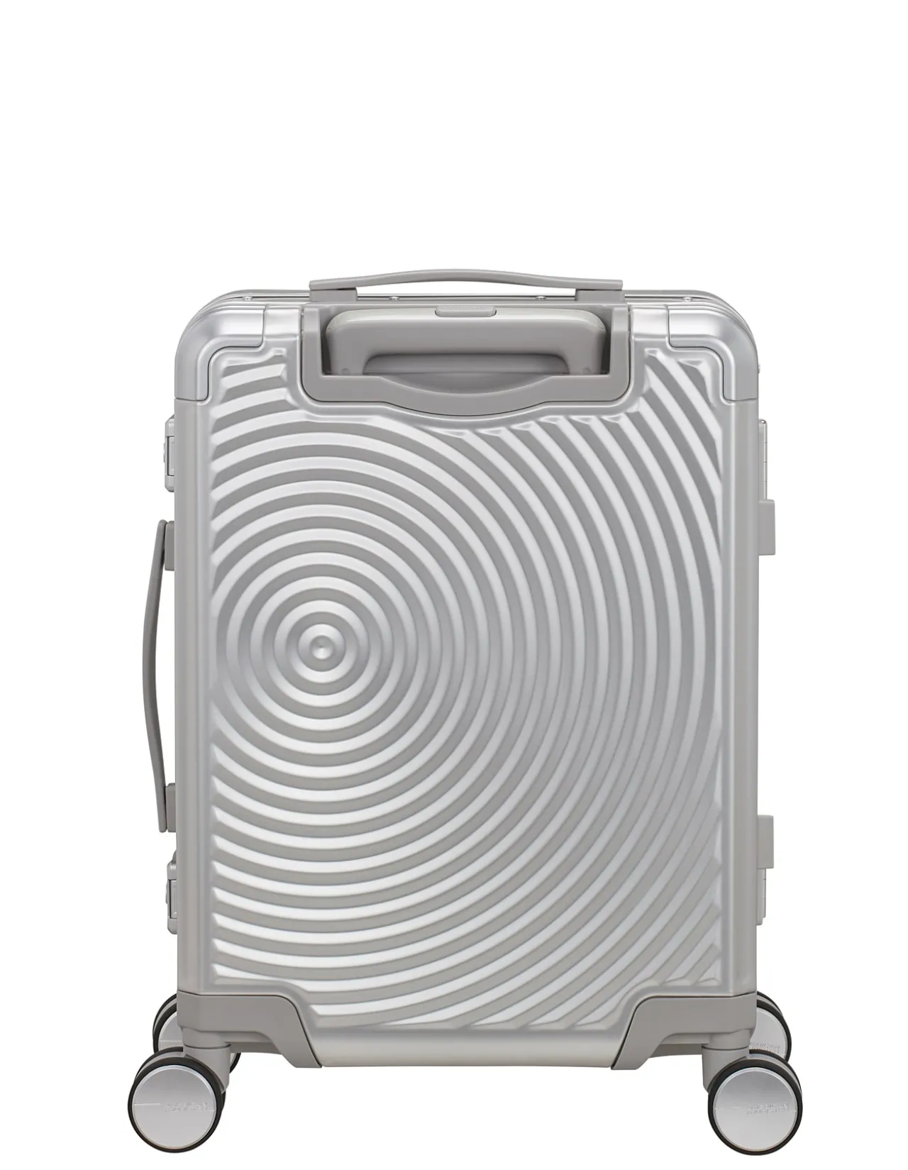Soundbox Aluminium 55cm Small Carry-On Suitcase Silver