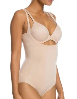 SPANXsculpt OnCore Open-Bust Brief Bodysuit