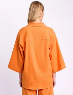SPLICED POCKET SHIRT