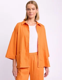SPLICED POCKET SHIRT