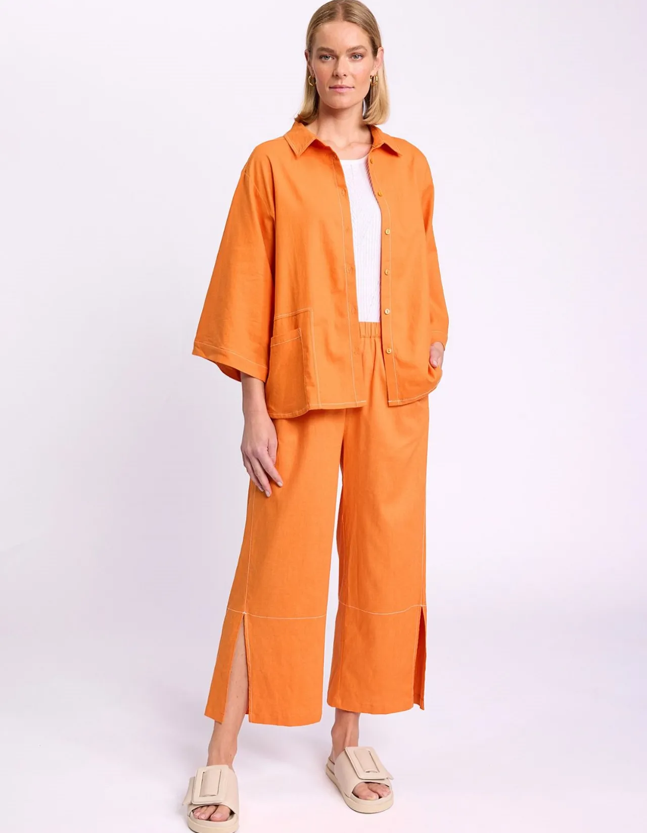 SPLICED POCKET SHIRT