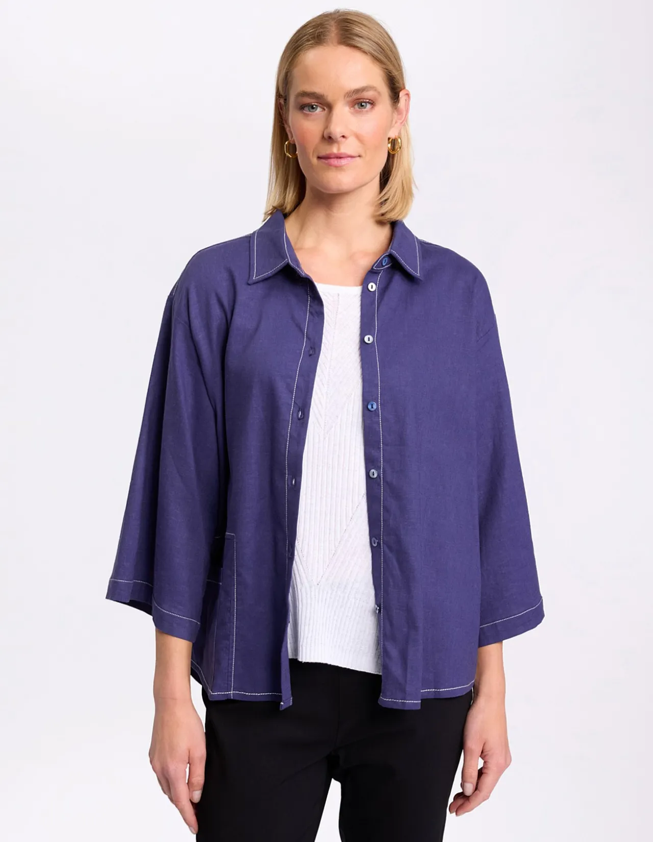 SPLICED POCKET SHIRT