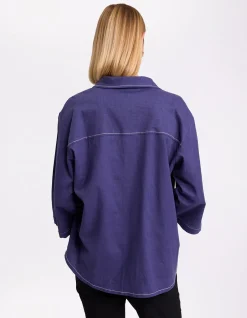 SPLICED POCKET SHIRT