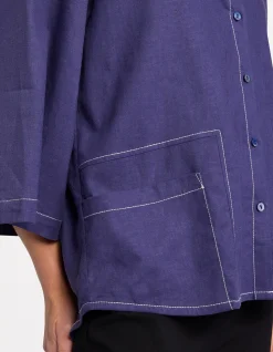SPLICED POCKET SHIRT