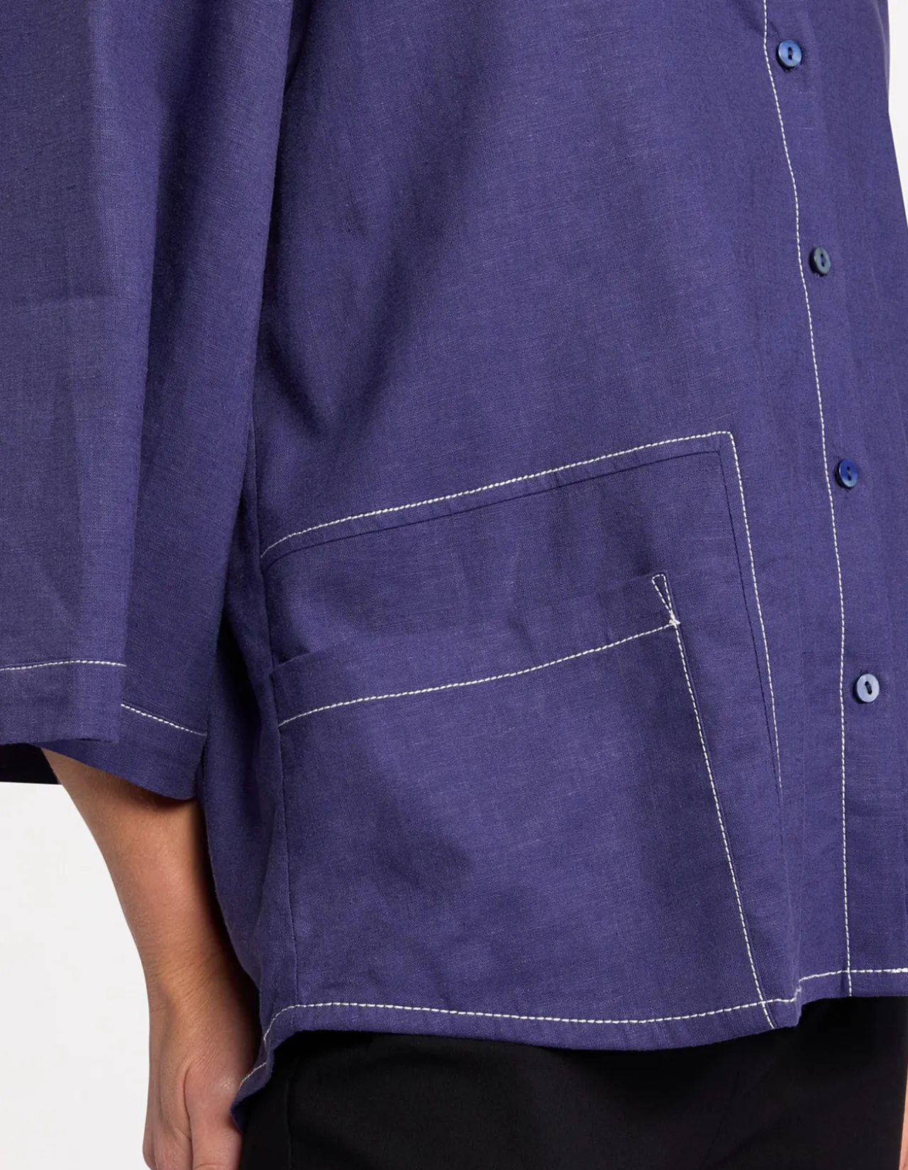 SPLICED POCKET SHIRT