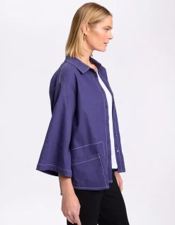 SPLICED POCKET SHIRT