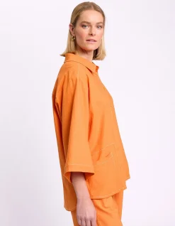 SPLICED POCKET SHIRT