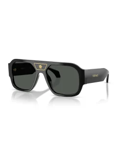 Square BLACK DARK GREY Sunglasses