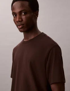Ss luxe emb Interlock Tee