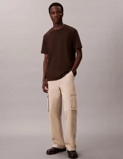 Ss luxe emb Interlock Tee