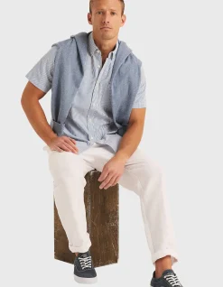 S/S SEERSUCKER STRIPE SHIRT
