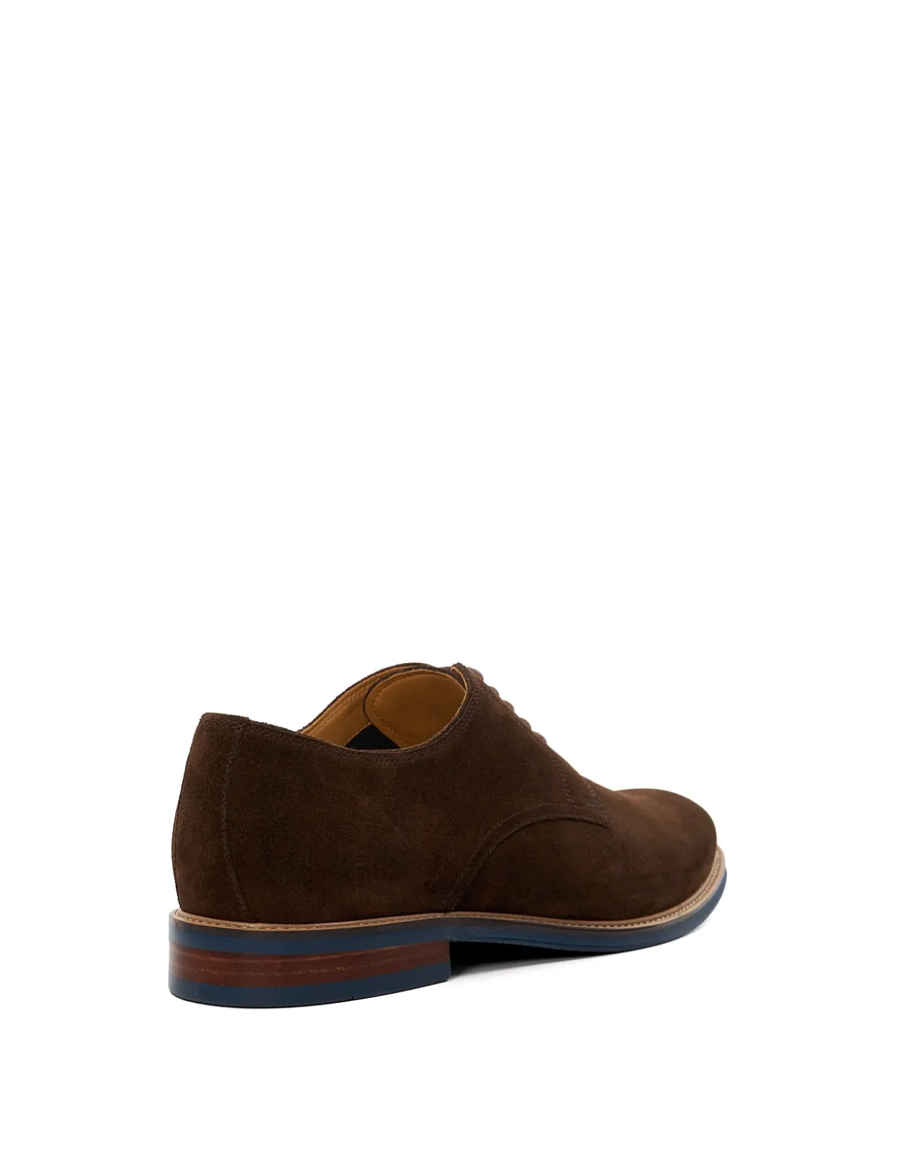 Stanleyy Suede Contrast Sole Derby Shoes
