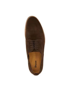 Stanleyy Suede Contrast Sole Derby Shoes