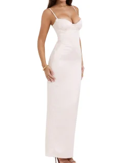 Stefania Bustier Midi Dress