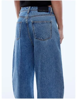Stella High Waisted Barrel Leg Denim Jeans