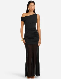 STEPHANIE ONE SHOULDER MAXI DRESS