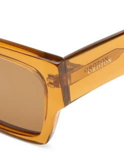 STEVIE CARAMEL SQUARE Sunglasses