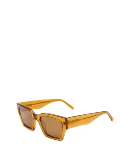 STEVIE CARAMEL SQUARE Sunglasses