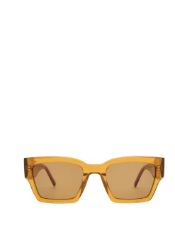 STEVIE CARAMEL SQUARE Sunglasses