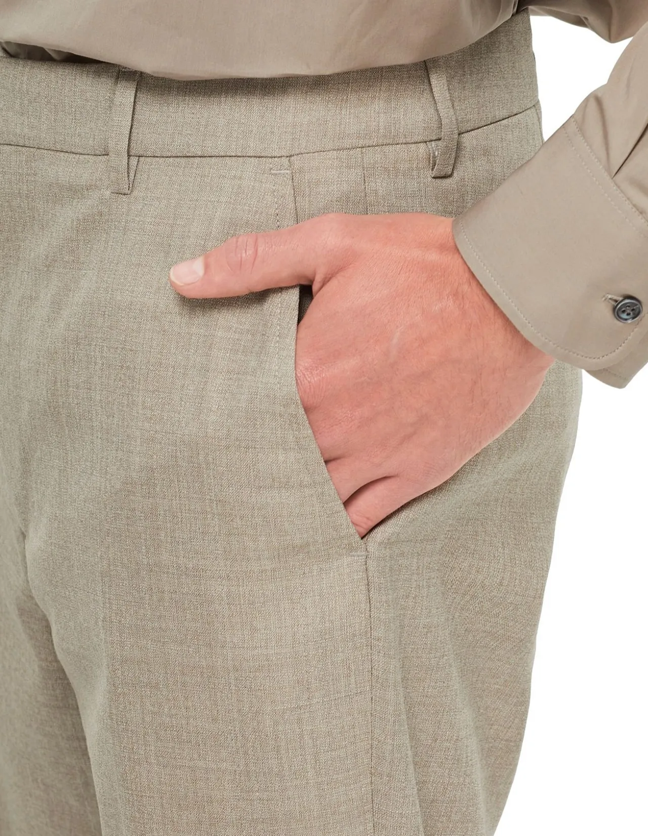 Straight Fit Trousers