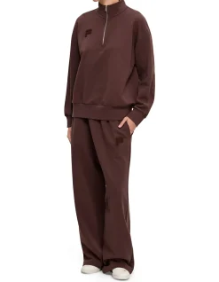 STRAIGHT LEG TRACKSUIT PANTS