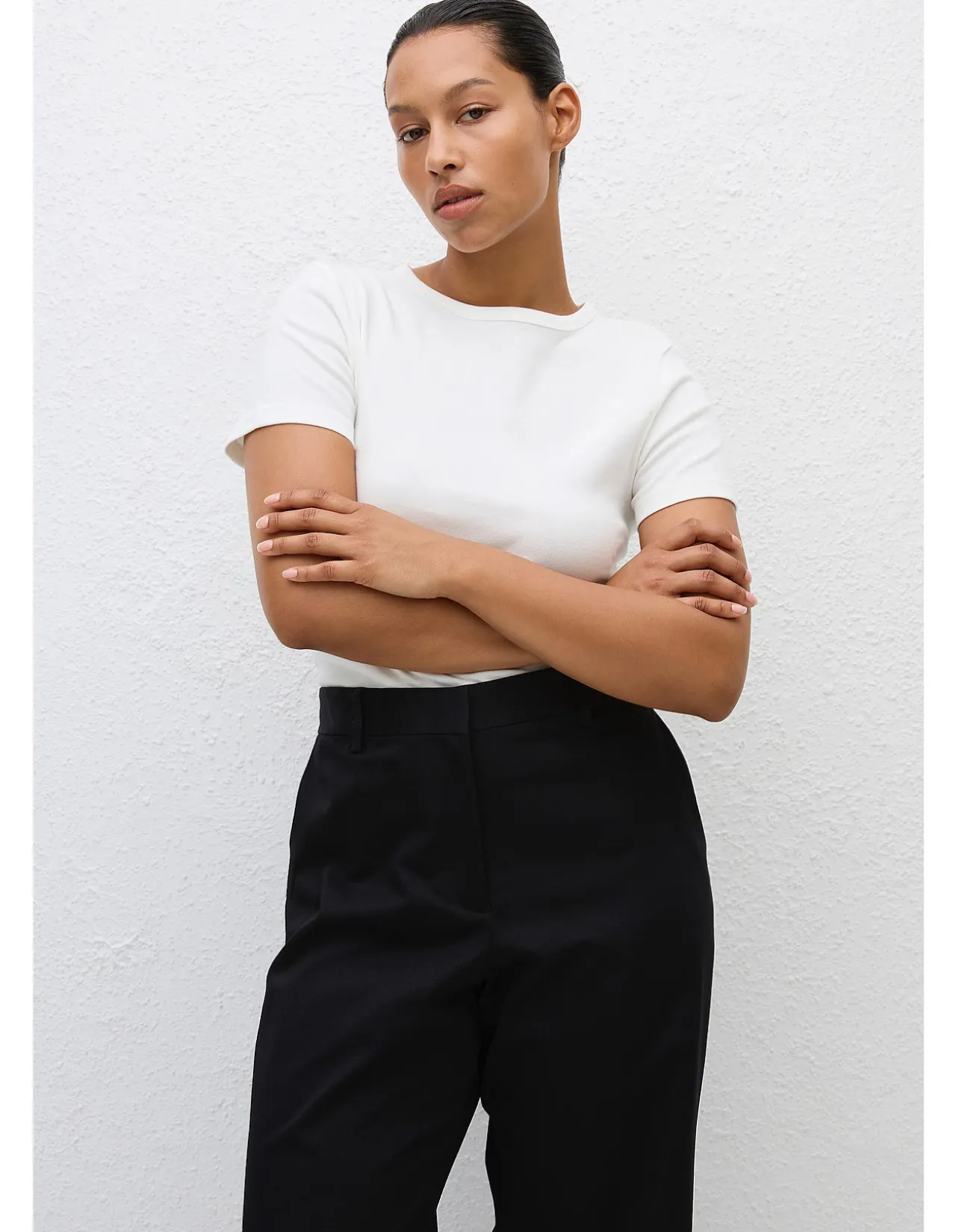 Straight Twill Trouser